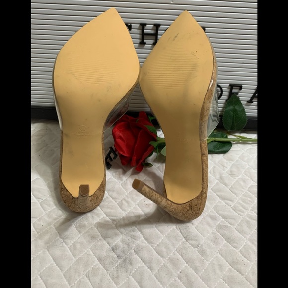 Brand New heel clear/transparent mules - Picture 3 of 5